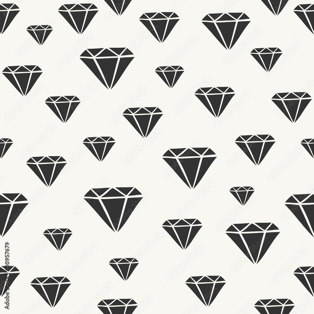 Diamond Shapes Seamless Pattern Diamond Shapes Seamless Pattern