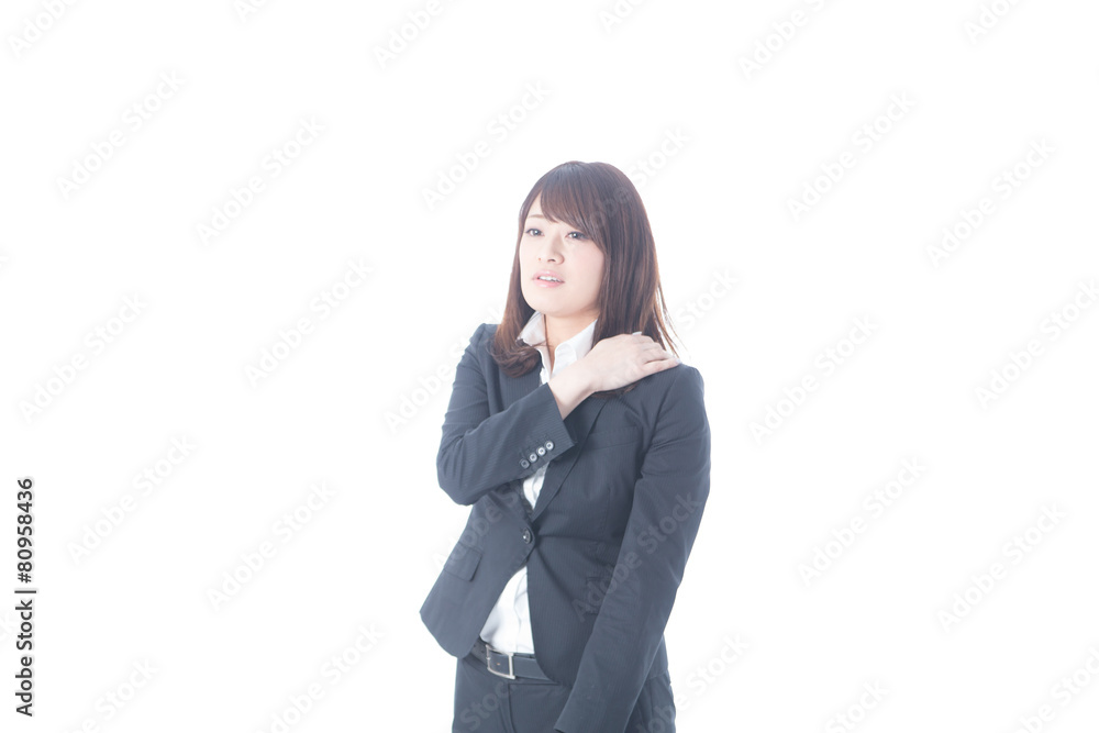 白バックOLポートレート(病気)