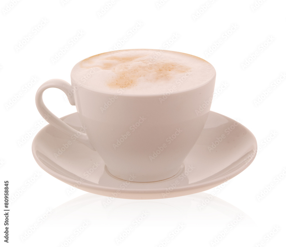 Coffee cup isolated on white Coffee cup isolated on white
