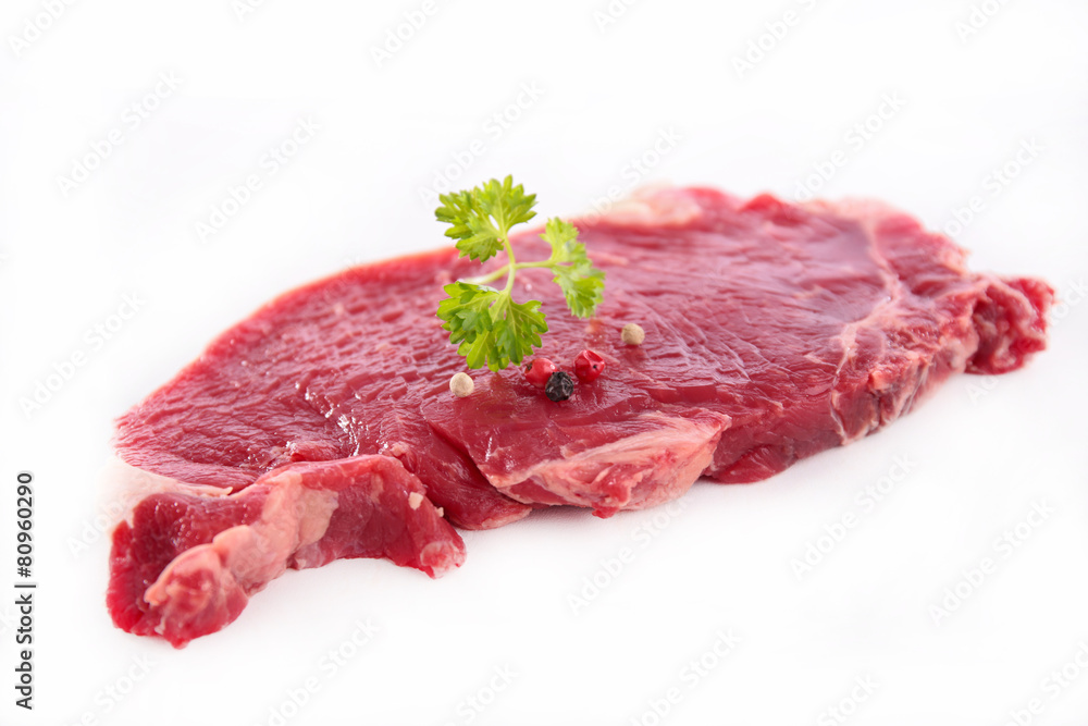 raw beef