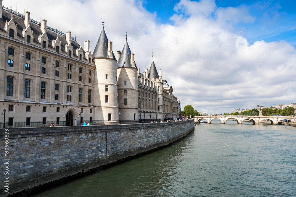 Conciergerie is a former royal palace and prison in Paris