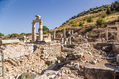 Ephesus, Turkey. The ruins of the Municipal Palace