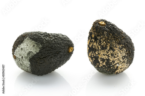 Fényképezés rotten avocados
