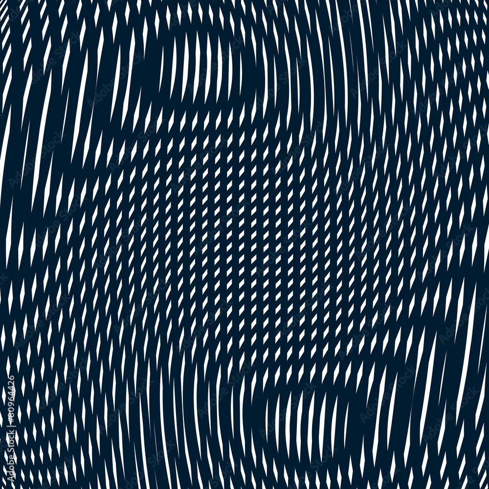 Moire style, gradient optical pattern, motion effect tile. Decor Moire style, gradient optical pattern, motion effect tile. Decor