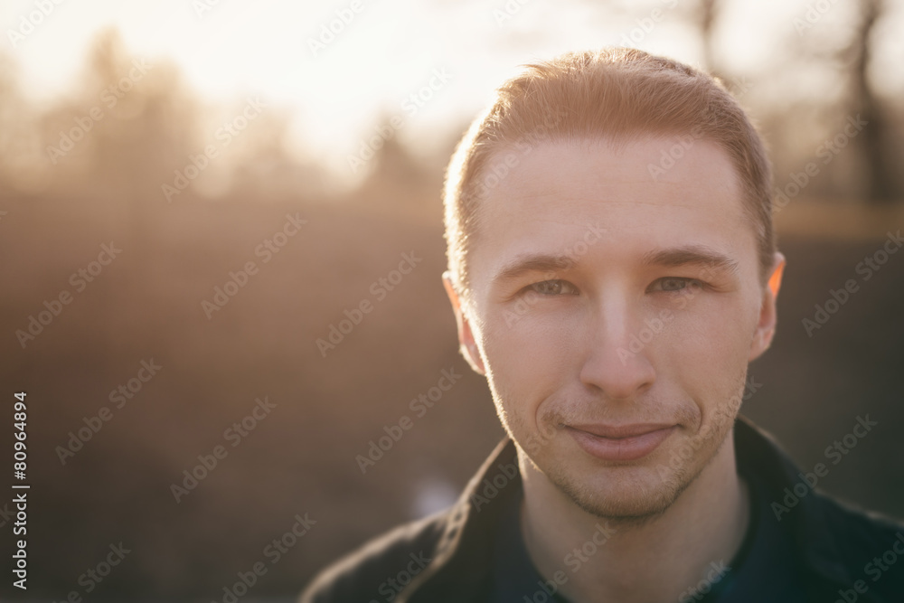 handsome young man closeup portrait handsome young man closeup portrait