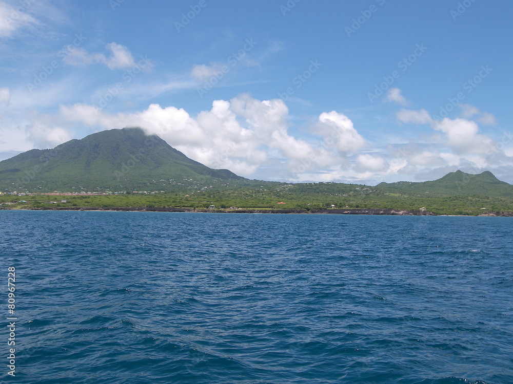 St.Kitts and Nevis Nevis Peak Caribbean Sea 07