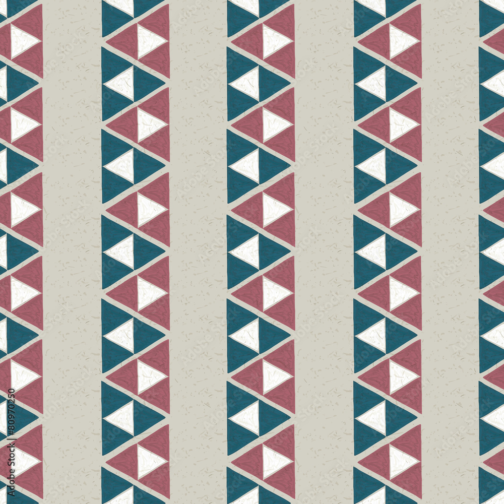 seamless hand drawn geometric pattern