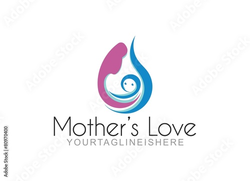 Mother's Love - Logo Template