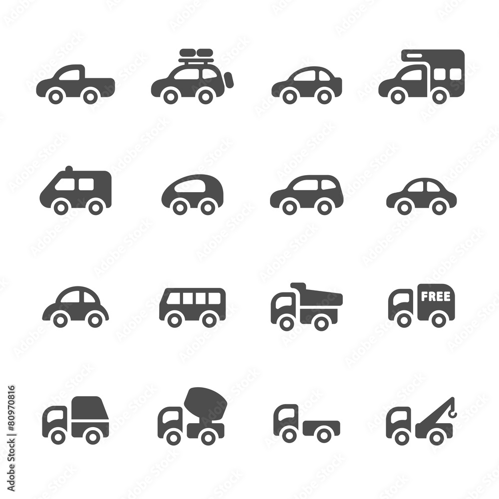 transportation and vehicle icon set 2,vector eps10