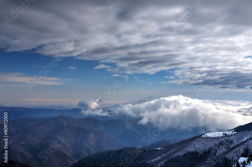Winter mountain landscape © phadventure