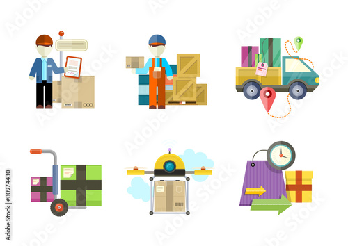 Concept of services in delivery goods
