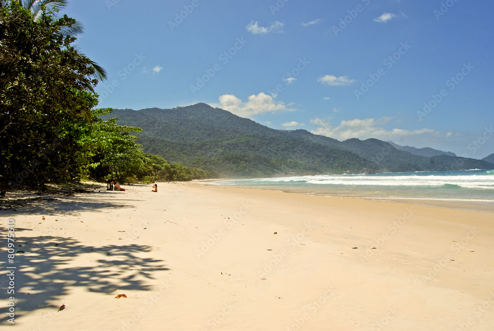 Ilha Grande, Brazil: Beach Praia Lopes Mendes, Rio de Janeiro Ilha Grande, Brazil: Beach Praia Lopes Mendes, Rio de Janeiro