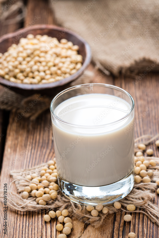 Soy Milk with some Seeds Soy Milk with some Seeds