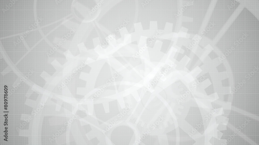 abstract animation background with gears abstract animation background with gears