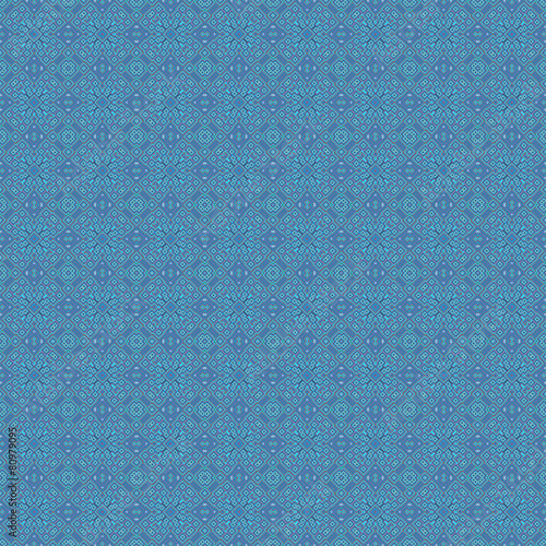 Blue seamless abstract pattern