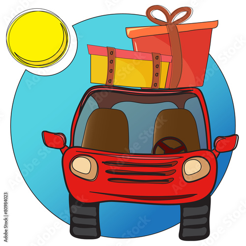 Traveling car