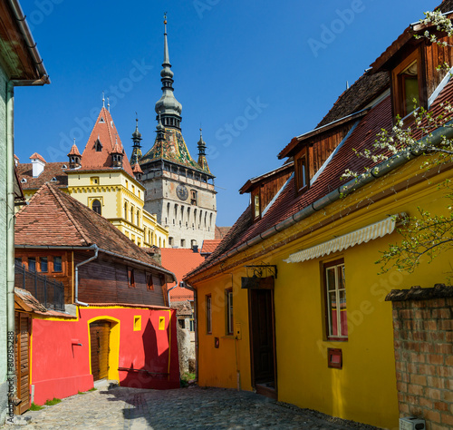 Fotografie Sighisoara in Transylvania, Romania