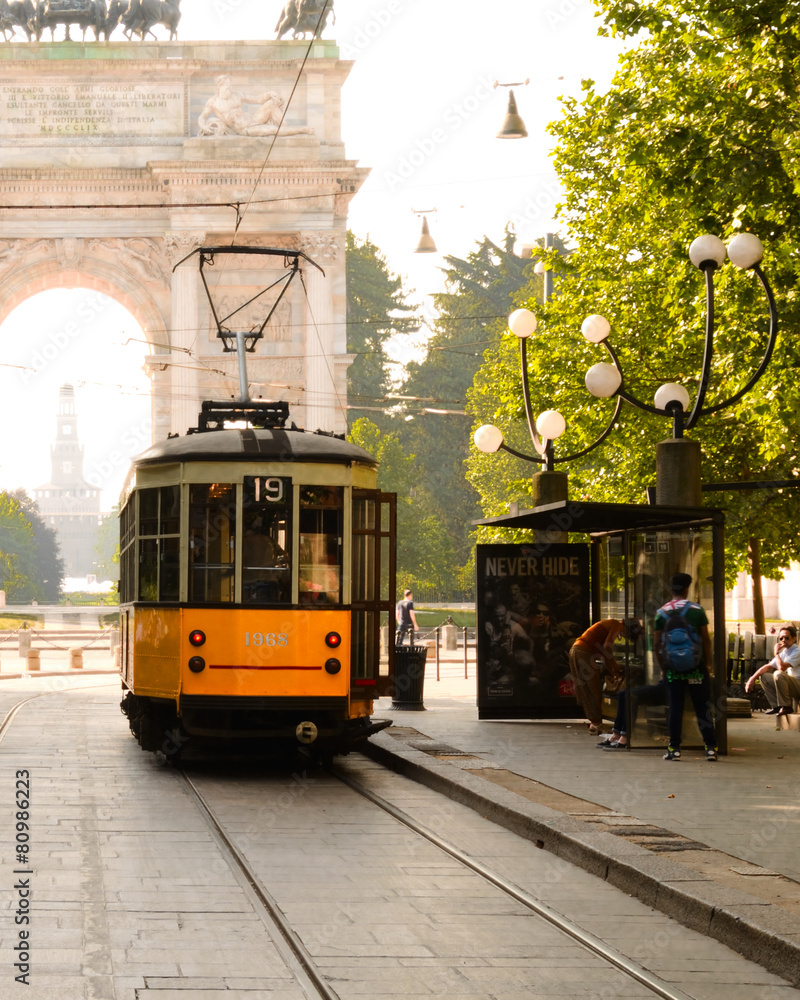 Fototapeta premium tram