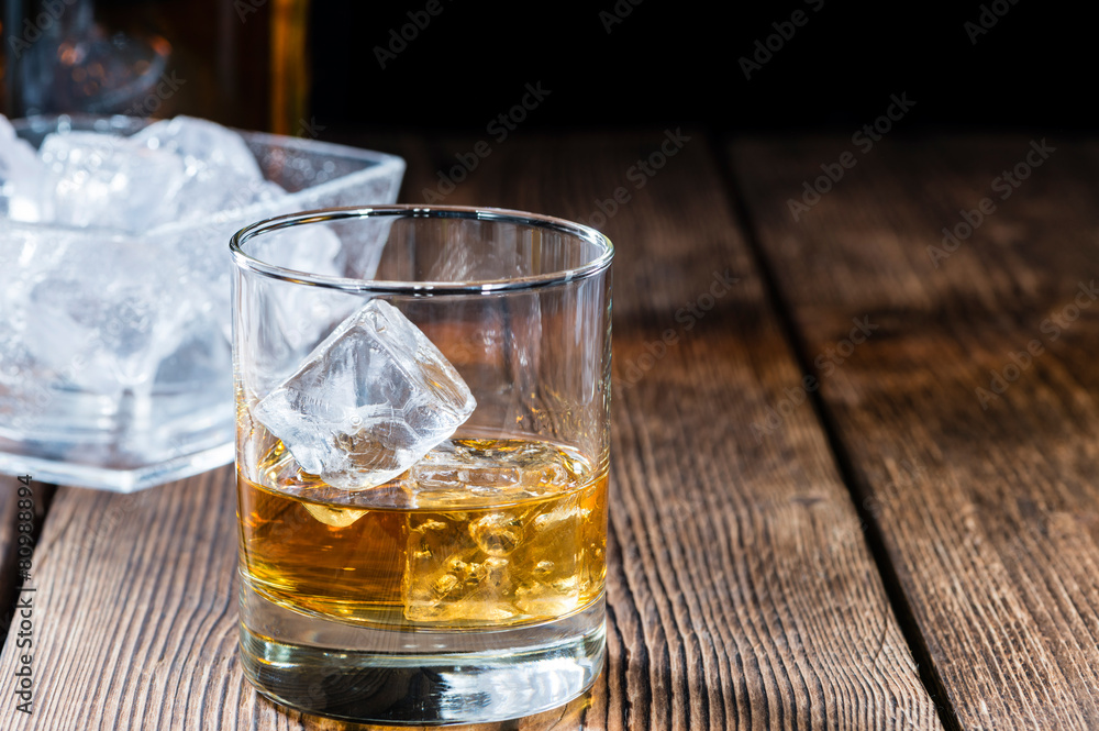 Whiskey in a glass Whiskey in a glass