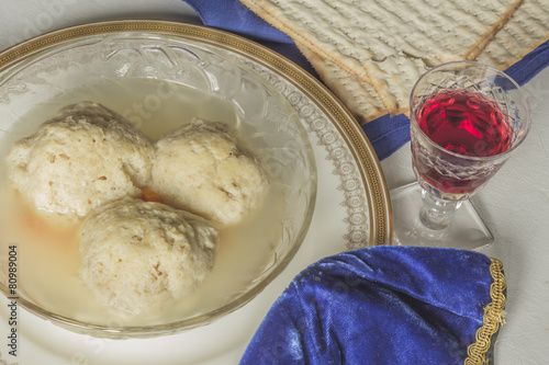 Matzoh Ball Soup photo