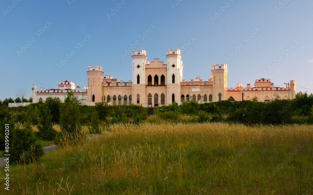 Kosava castle, palace, Kossovo, Brest region, Belarus