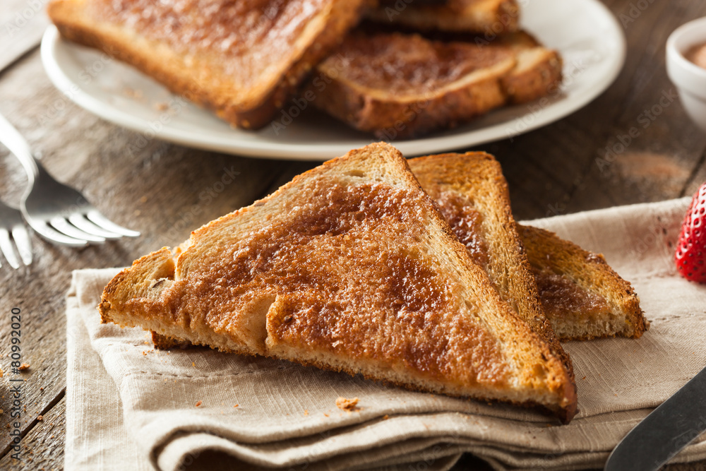 Homemade Sugar and Cinnamon Toast Homemade Sugar and Cinnamon Toast