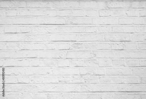 Abstract old stucco white brick wall background