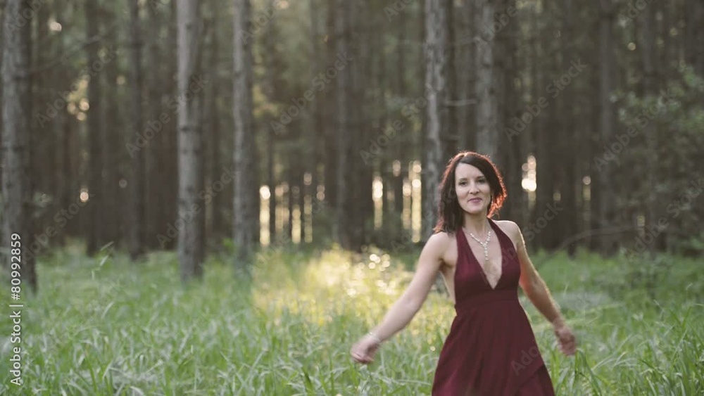 Woman in the forest Woman in the forest