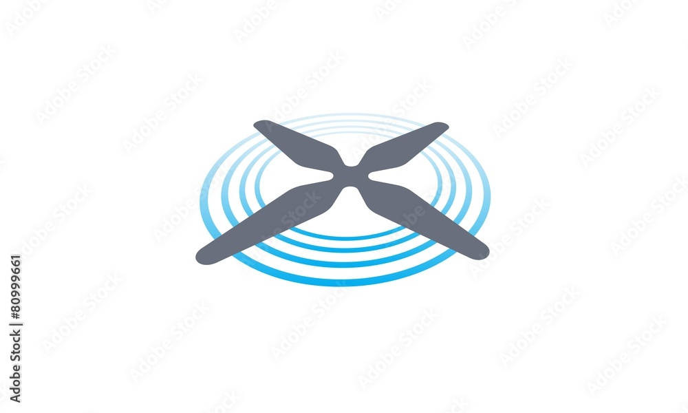 Obraz premium Drone Logo