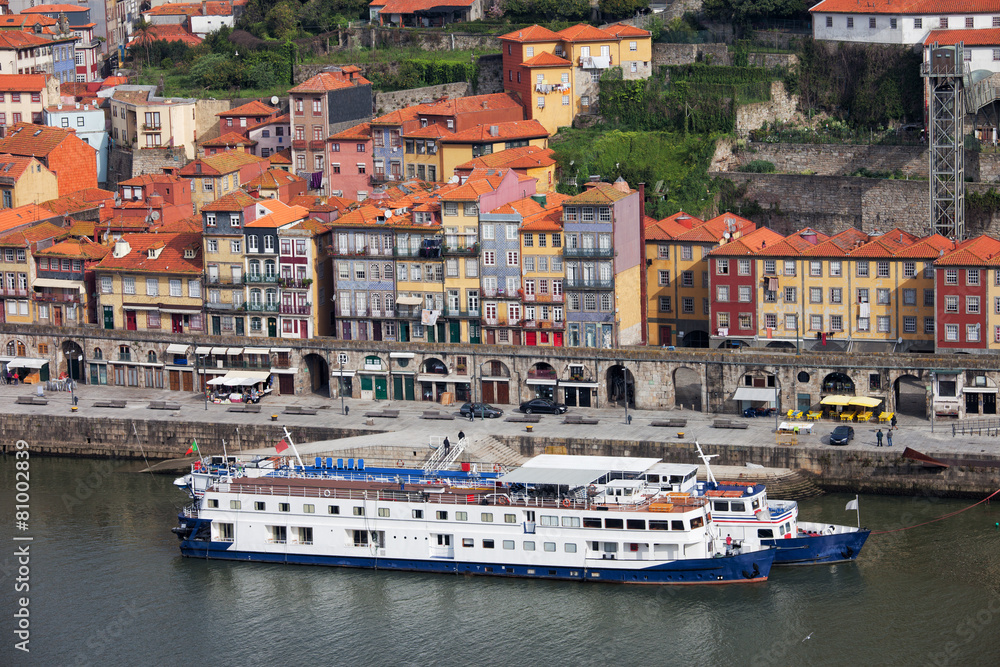 Old Town River Waterfront in Porto