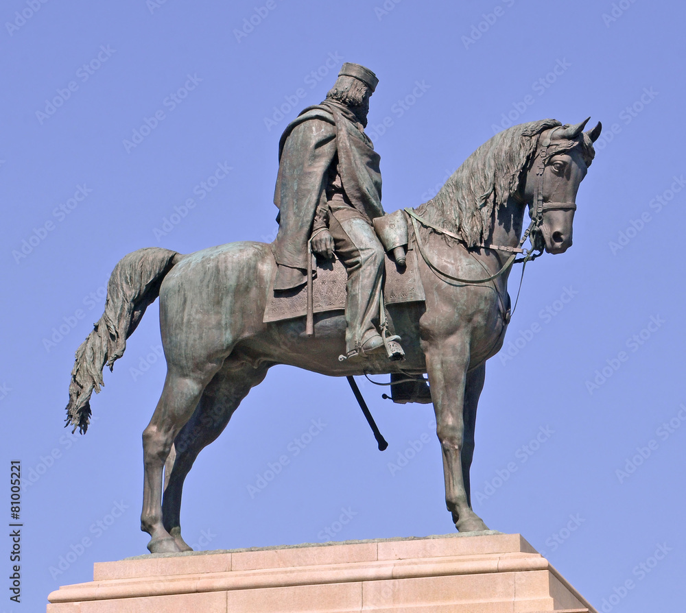 statua di giuseppe garibaldi