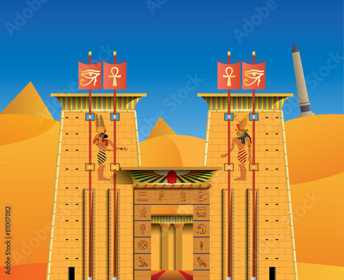 acient egyptian temple