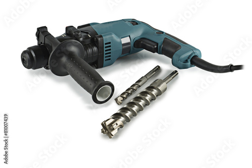 professional rotary hammer with a drill