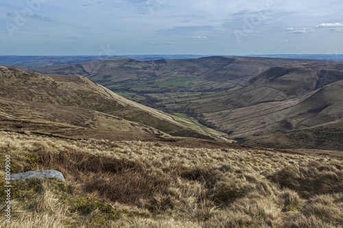 The view off Kinder Scout