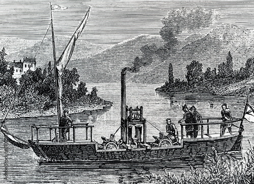 The Canal Steamboat (Symington, 1789)