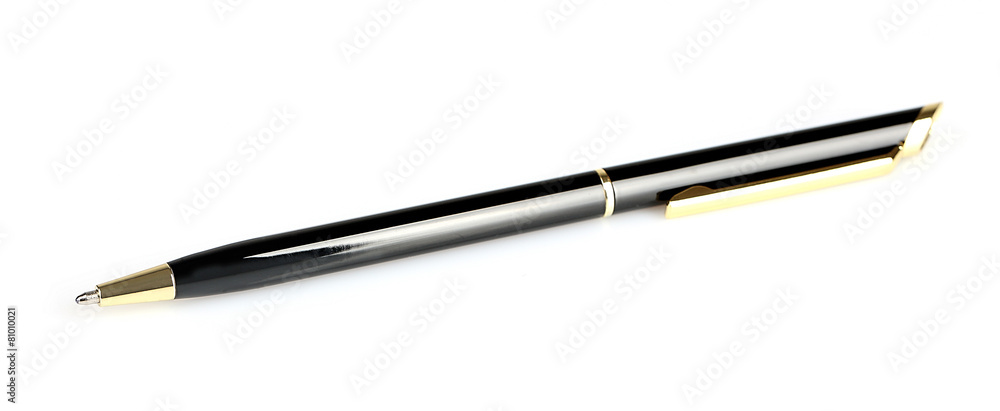Ballpoint pen isolated on white Ballpoint pen isolated on white