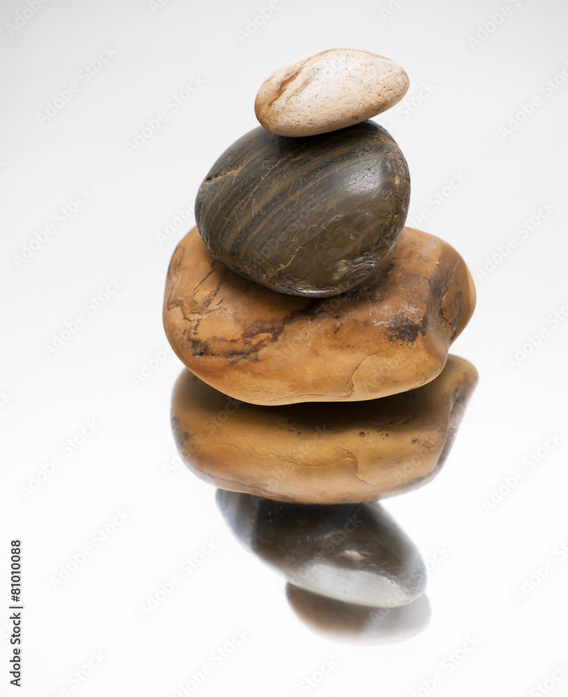 Fotografi Piled Stones