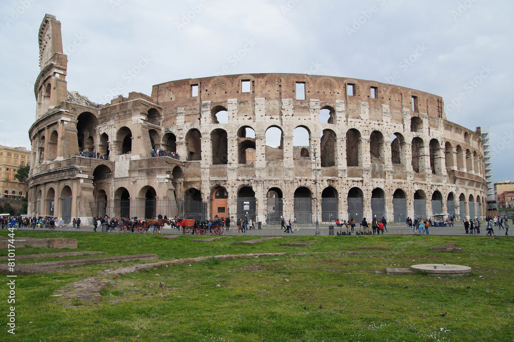 Roman monument, the Colosseum