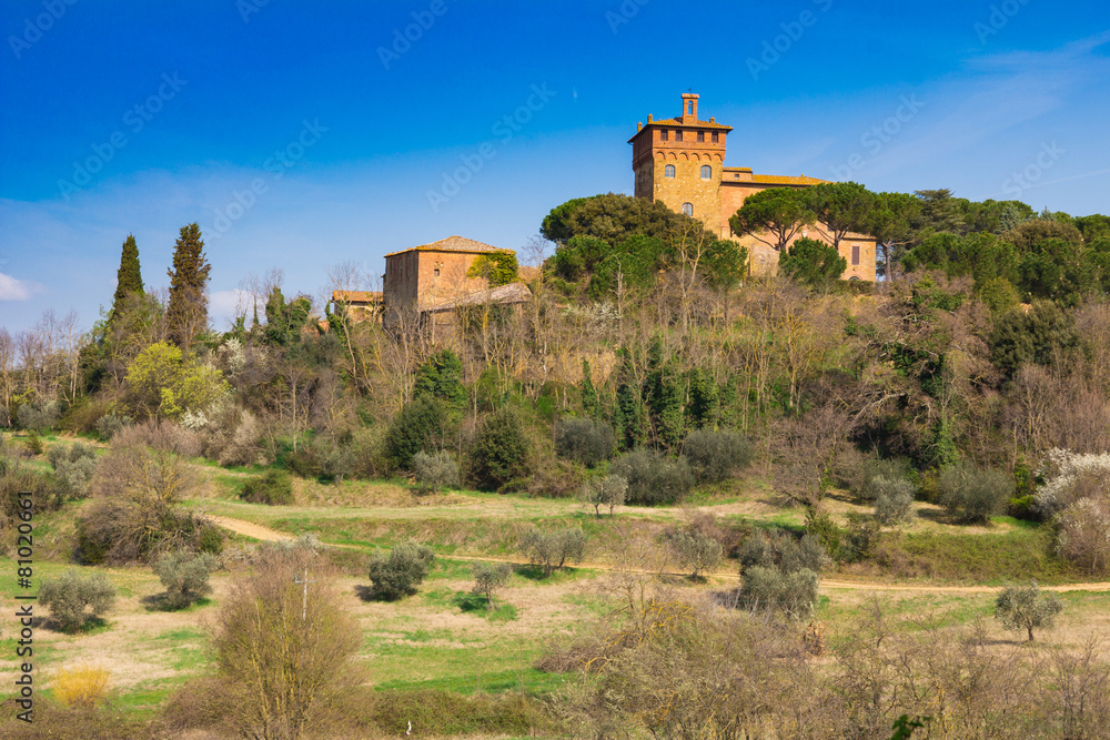 Castello in Val d'Orcia - Toscana