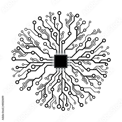 Vector circuit board abstract