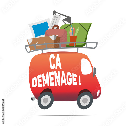 Camion de déménagement
