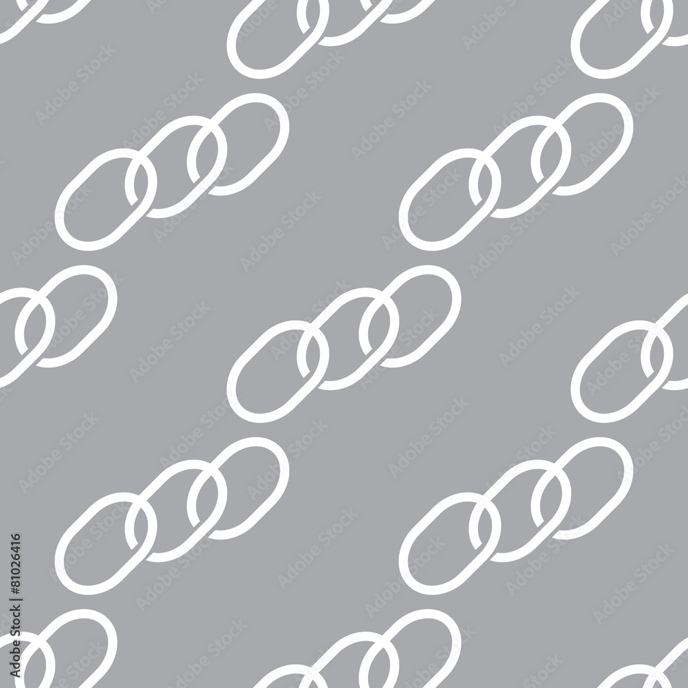 Fototapeta premium Chain seamless pattern