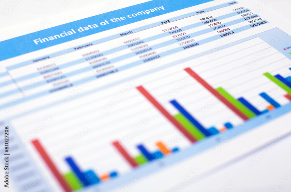 Business document. Finance data Business document. Finance data