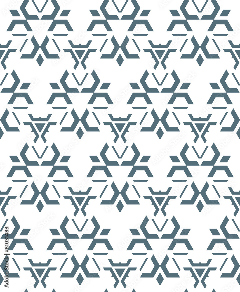 dark monochrome color abstract geometric seamless pattern.
