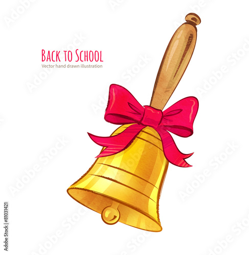 School bell.