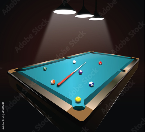 billiard table