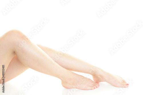 美しい女性の脚