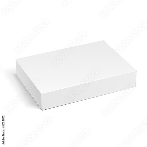 White Product Cardboard Package Box