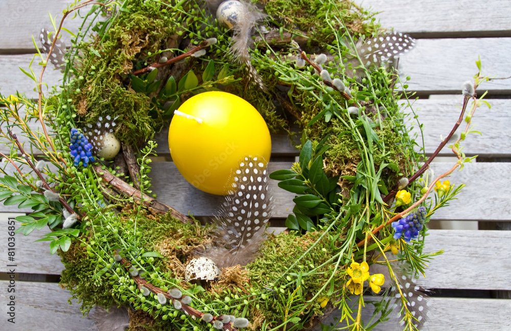 Osterkranz Stock-Foto | Adobe Stock