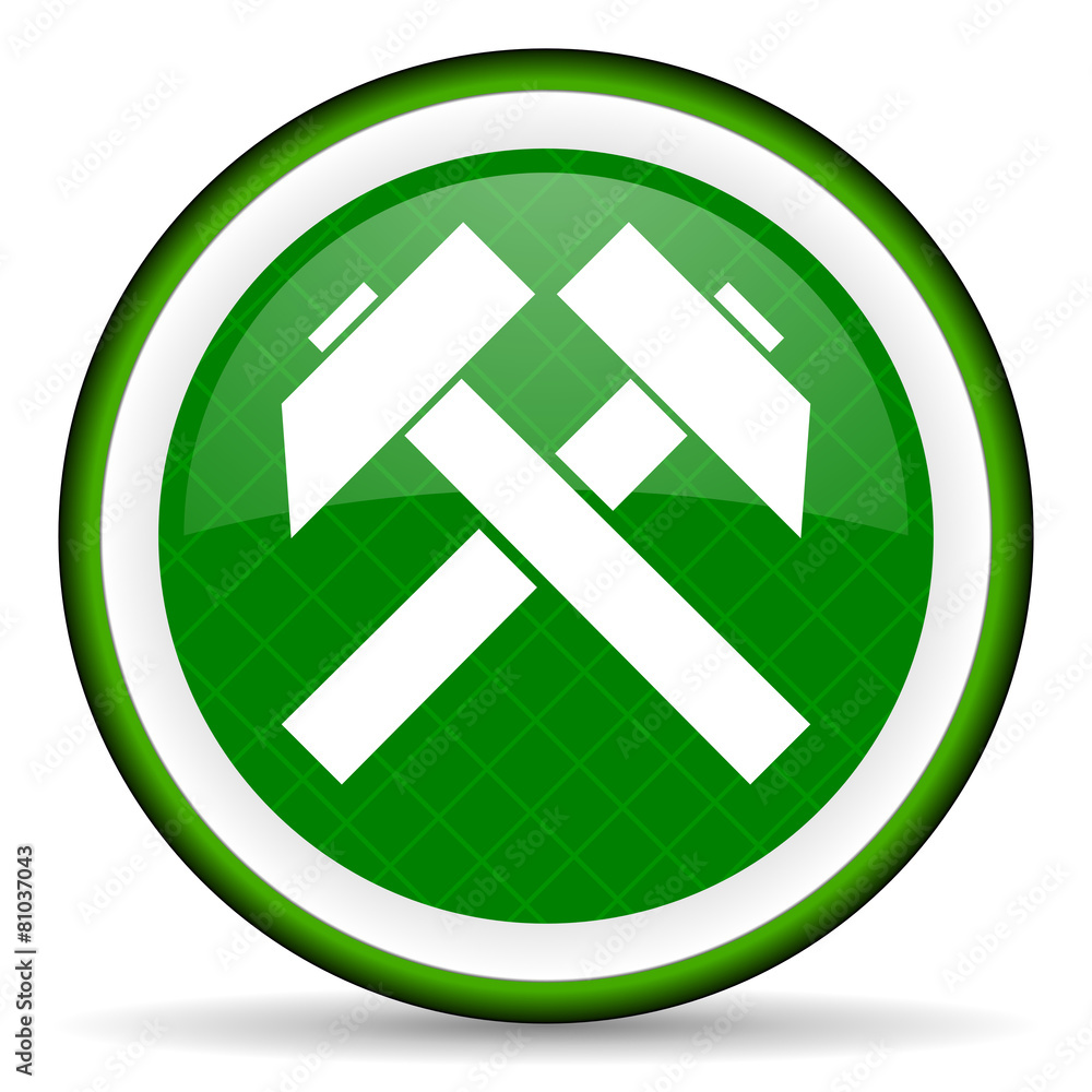 mining green icon